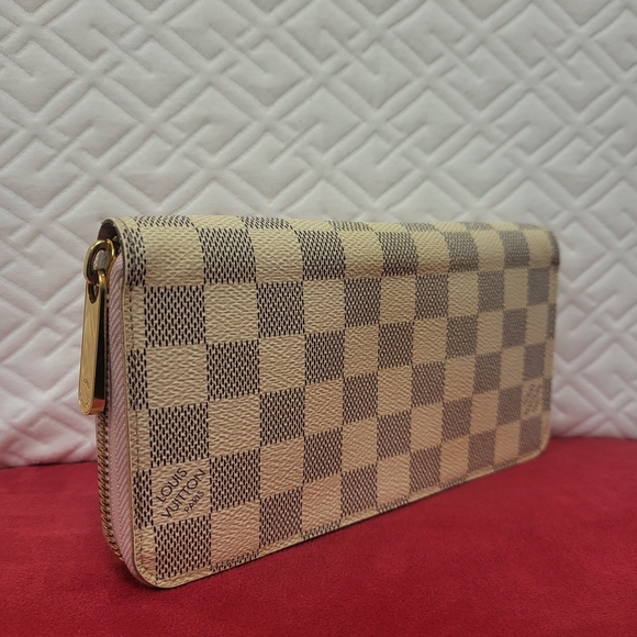 Louis Vuitton Damier Azur Zippy Long Wallet Pink..Authentic!! - Picture 2 of 16